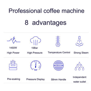 Semi-Automatic Coffee Maker