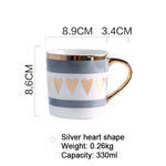 Load image into Gallery viewer, Gold Plating Handle Mug
